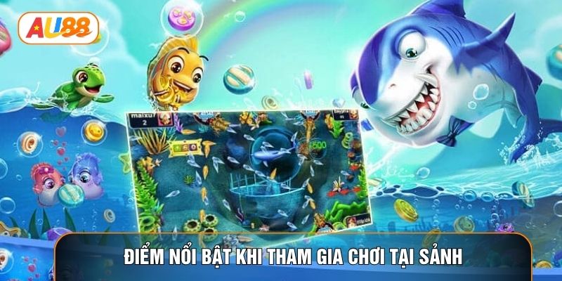 Điểm nổi bật khi tham gia chơi tại sảnh Điểm nổi bật khi tham gia chơi tại sảnh